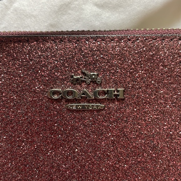 Y2K Coach wristlet , sparkles - Picture 2 of 5